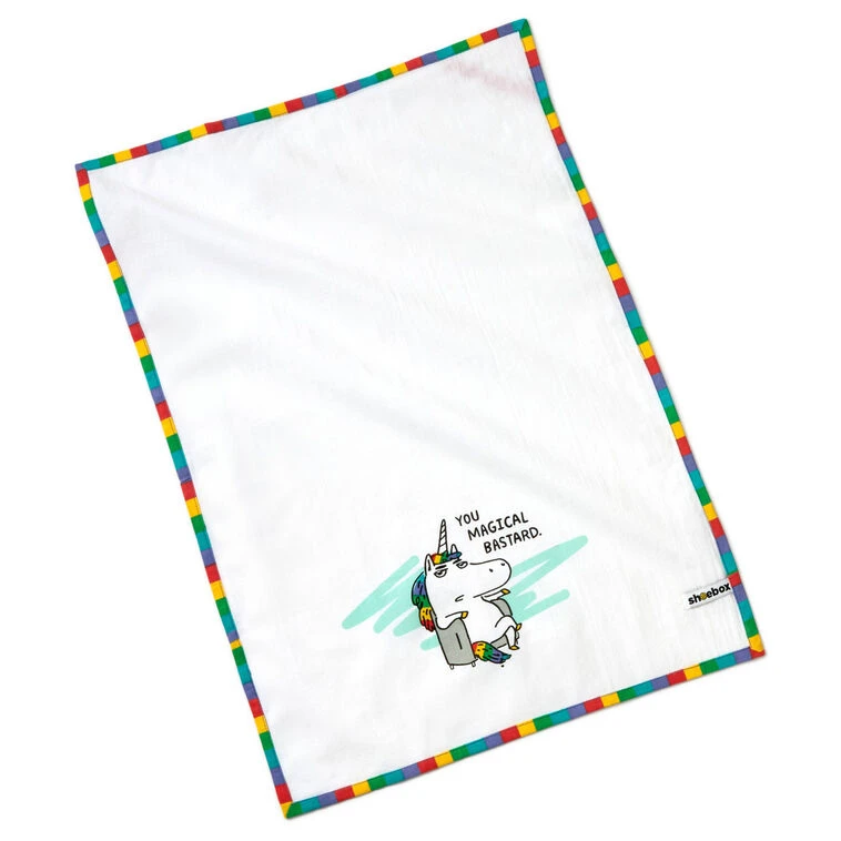 Hallmark Magical Bastard Funny Tea Towel, 18x26 4 Hallmark Magical Bastard Funny Tea Towel, 18x26 - Image 2