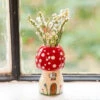 Natural Life Cutest Little Mushroom Bud Vase