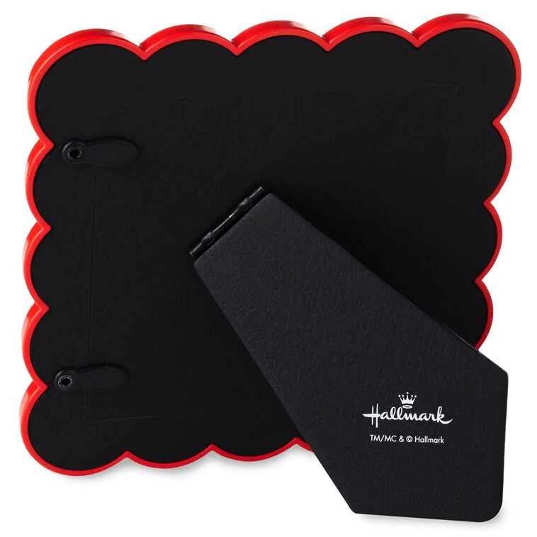 Hallmark Red And Cream Scalloped Square Picture Frame, 4x4 4 Hallmark Red And Cream Scalloped Square Picture Frame, 4x4 - Image 2