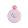 Mud Pie Day Dinking Pink Pickleball Flask 1 Mud Pie Day Dinking Pink Pickleball Flask -Hallmark Store Round Pink Pickleball Dinking Flask With Ball Cap 40350066P 01