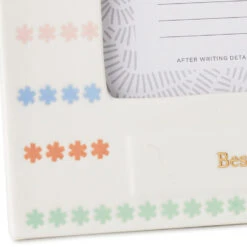 Hallmark Best Day Ever Picture Frame, 4x6 -Hallmark Store Rows of Colorful Flowers 4x6 Picture Frame 1CAP1328 04