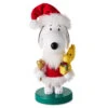 Hallmark Peanuts® Bell-Ringing Santa Snoopy Nutcracker Figurine, 10" H 1 Hallmark Peanuts® Bell-Ringing Santa Snoopy Nutcracker Figurine, 10" H -Hallmark Store Santa Snoopy With Bell Nutcracker Figurine 1XKT6130 01