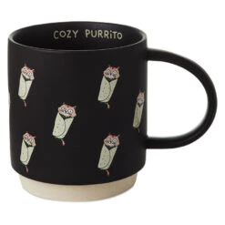 Hallmark Cat Burrito Funny Mug, 16 Oz.