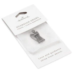 Hallmark Guardian Angel Metal Pocket Token -Hallmark Store Silver Metal Guardian Angel Charm 1BIT2027 04