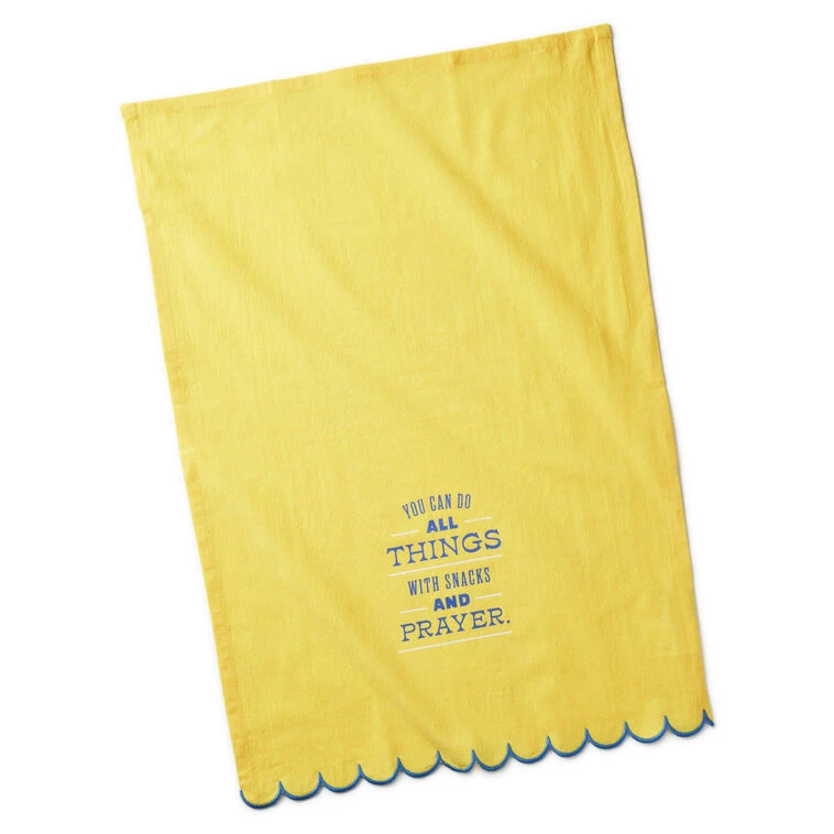 Hallmark Snacks And Prayer Tea Towel, 18x26 4 Hallmark Snacks And Prayer Tea Towel, 18x26 - Image 2