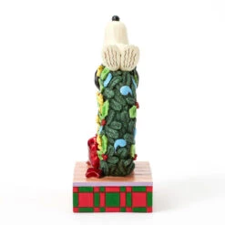 Enesco Jim Shore Peanuts Snoopy Sleeping On Light-Up Wreath Figurine, 7.13" 14 Enesco Jim Shore Peanuts Snoopy Sleeping On Light-Up Wreath Figurine, 7.13" -Hallmark Store Snoopy Atop LightUp Wreath Figurine 6017242 06