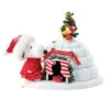 Enesco Peanuts Snoopy With Puffer Igloo Figurine, 7" 1 Enesco Peanuts Snoopy With Puffer Igloo Figurine, 7" -Hallmark Store Snoopys Puffer Igloo Christmas Figurine 6016485 01