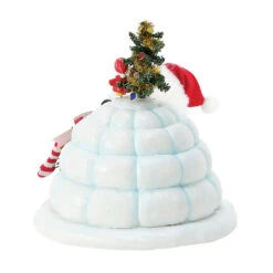 Enesco Peanuts Snoopy With Puffer Igloo Figurine, 7" -Hallmark Store Snoopys Puffer Igloo Christmas Figurine 6016485 02