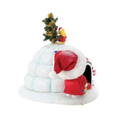 Enesco Peanuts Snoopy With Puffer Igloo Figurine, 7" -Hallmark Store Snoopys Puffer Igloo Christmas Figurine 6016485 04