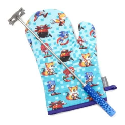 Hallmark Sonic The Hedgehog™ Branding Iron With Grill Mitt, Set Of 2