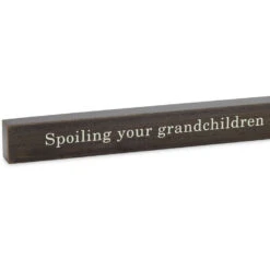 Hallmark Spoiling Your Grandchildren Best Payback Wood Quote Sign, 23.5x2 8 Hallmark Spoiling Your Grandchildren Best Payback Wood Quote Sign, 23.5x2 -Hallmark Store Spoiling Your Grandchildren Wood Quote Sign 1WOD3178 03
