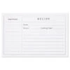 Hallmark Standard Recipe Cards, Pack Of 36 1 Hallmark Standard Recipe Cards, Pack Of 36 -Hallmark Store Standard Recipe Cards 1TOG1037 01