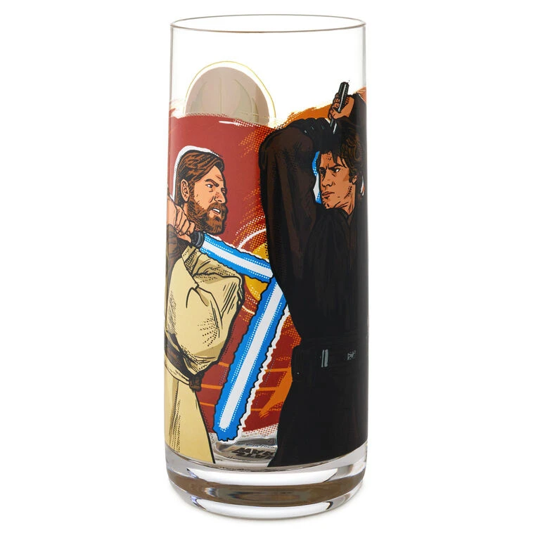 Hallmark Star Wars™ Battle On Mustafar Collectible Drinking Glass 3 Hallmark Star Wars™ Battle On Mustafar Collectible Drinking Glass
