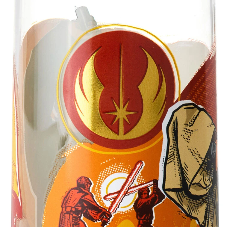 Hallmark Star Wars™ Battle On Mustafar Collectible Drinking Glass 5 Hallmark Star Wars™ Battle On Mustafar Collectible Drinking Glass - Image 3