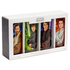 Hallmark Star Wars™ Jedi™ Drinking Glasses, Set Of 4 -Hallmark Store Star Wars Jedi Drinking Glasses Set 1SHP2181 04
