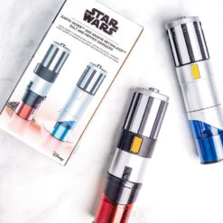 Star Wars Lightsaber Electric Salt & Pepper Grinders -Hallmark Store Star Wars Lightsaber Electric Salt Pepper Grinders SPSRWLVAD 03