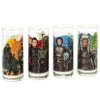 Hallmark Star Wars: The Mandalorian™ Drinking Glasses, Set Of 4 -Hallmark Store Star Wars The Mandalorian Drinking Glasses Set 1SHP2175 01