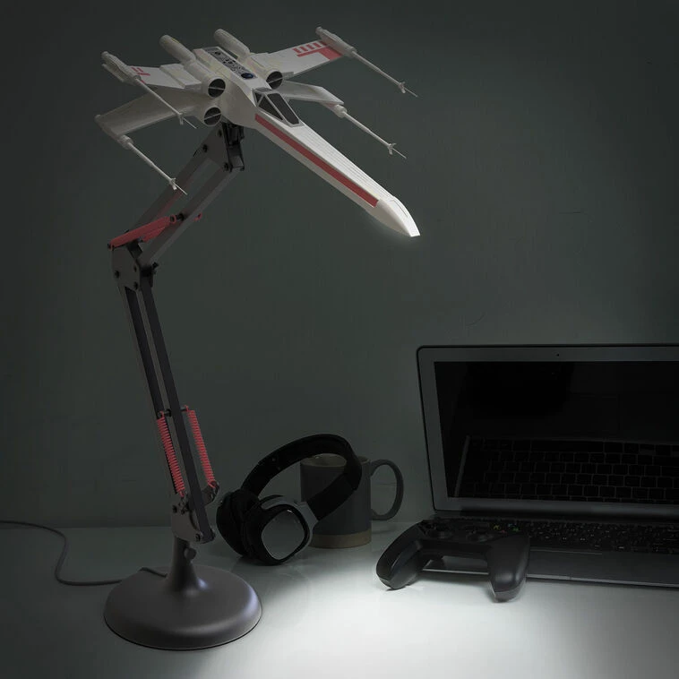 Paladone Star Wars X-Wing Posable Desk Lamp 4 Paladone Star Wars X-Wing Posable Desk Lamp - Image 2