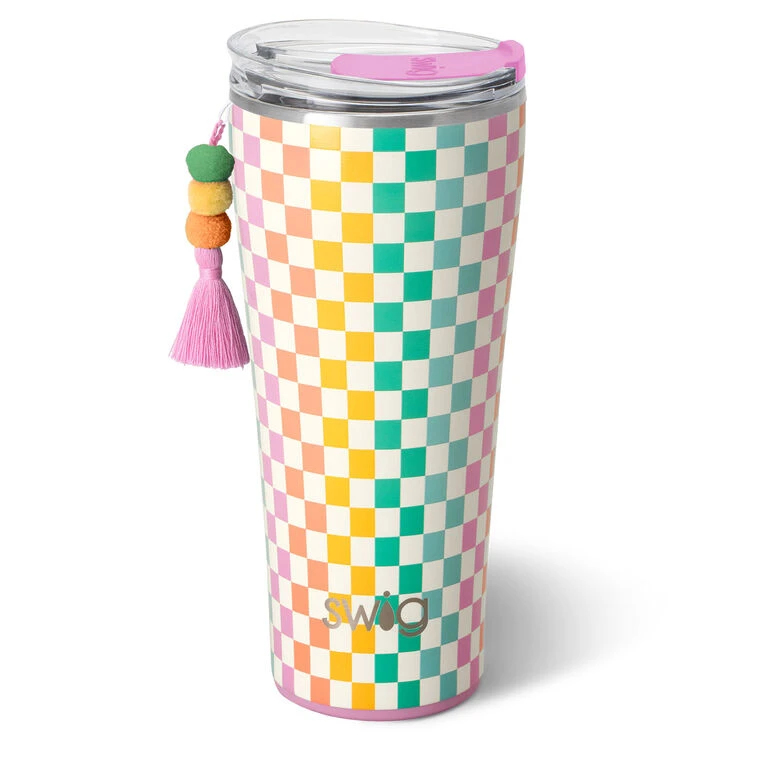 Swig Check Mate Stainless Steel Tumbler, 32 Oz. 3 Swig Check Mate Stainless Steel Tumbler, 32 Oz.