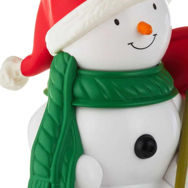 Hallmark Jolly In The John Holiday Snowman With Sound 5 Hallmark Jolly In The John Holiday Snowman With Sound - Image 3