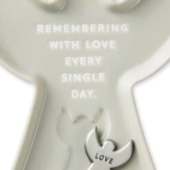 Hallmark Angel-Shaped Trinket Dish With Token -Hallmark Store Taupe AngelShaped Trinket Dish With Token 1BIT2005 05