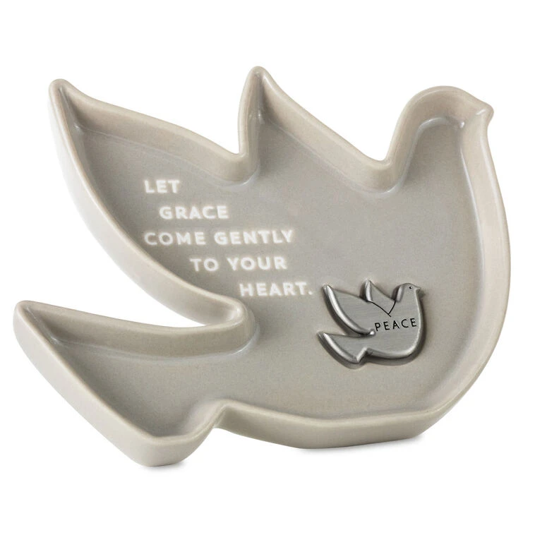 Hallmark Dove-Shaped Trinket Dish With Token 5 Hallmark Dove-Shaped Trinket Dish With Token - Image 3