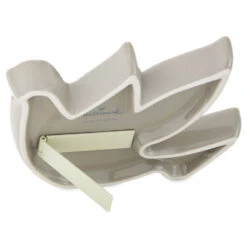 Hallmark Dove-Shaped Trinket Dish With Token 11 Hallmark Dove-Shaped Trinket Dish With Token -Hallmark Store Taupe DoveShaped Trinket Dish With Token 1BIT2006 04