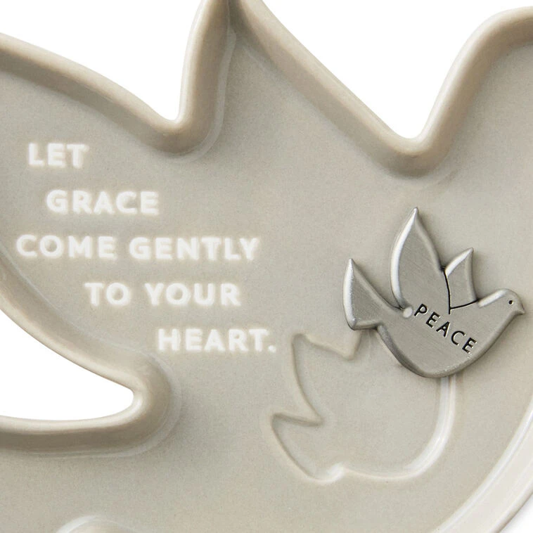 Hallmark Dove-Shaped Trinket Dish With Token 7 Hallmark Dove-Shaped Trinket Dish With Token - Image 5