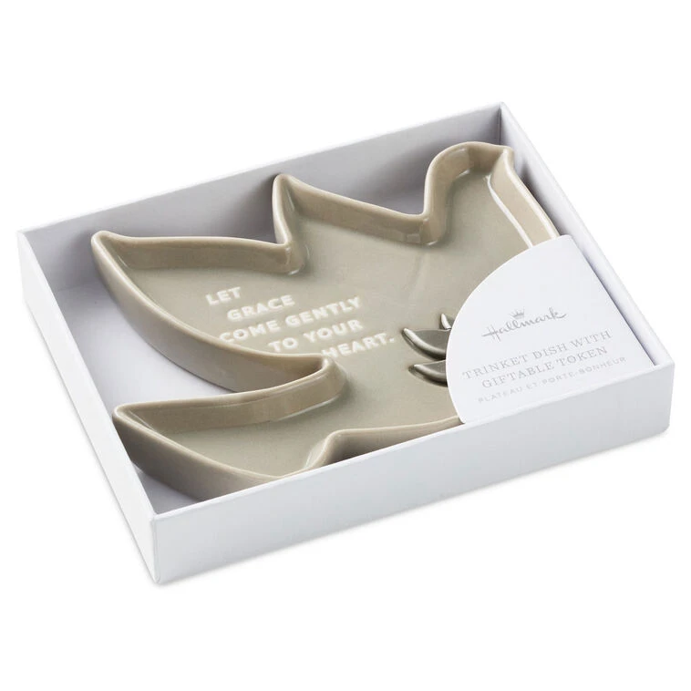 Hallmark Dove-Shaped Trinket Dish With Token 8 Hallmark Dove-Shaped Trinket Dish With Token - Image 6