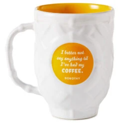 Hallmark The Golden Girls Dorothy Zbornak Sculpted Mug, 14.5 Oz. 7 Hallmark The Golden Girls Dorothy Zbornak Sculpted Mug, 14.5 Oz. -Hallmark Store The Golden Girls Dorothy Zbornak Sculpted Ceramic Mug 1GOL1060 02