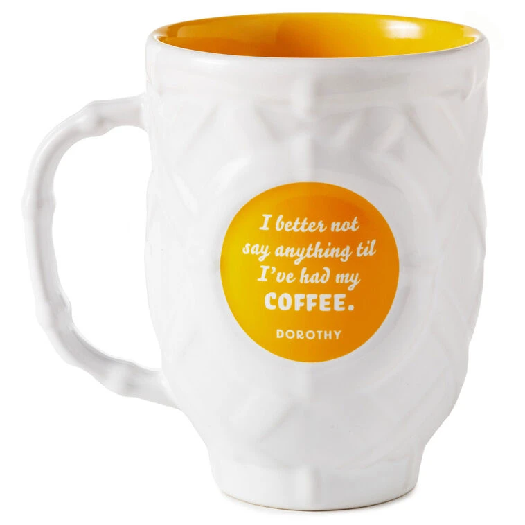 Hallmark The Golden Girls Dorothy Zbornak Sculpted Mug, 14.5 Oz. 4 Hallmark The Golden Girls Dorothy Zbornak Sculpted Mug, 14.5 Oz. - Image 2