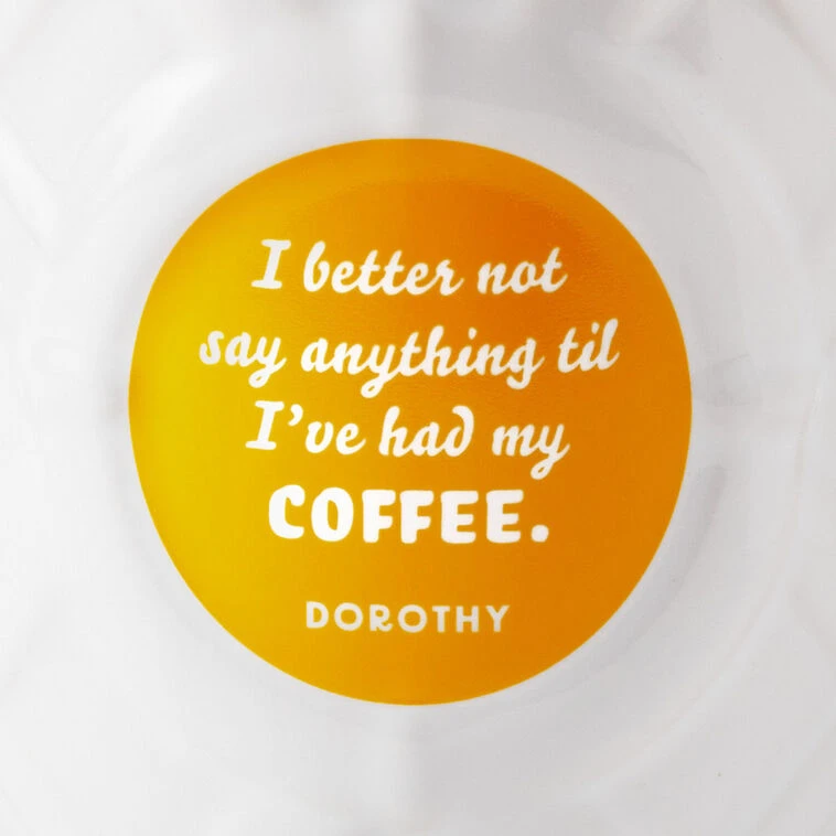 Hallmark The Golden Girls Dorothy Zbornak Sculpted Mug, 14.5 Oz. 6 Hallmark The Golden Girls Dorothy Zbornak Sculpted Mug, 14.5 Oz. - Image 4