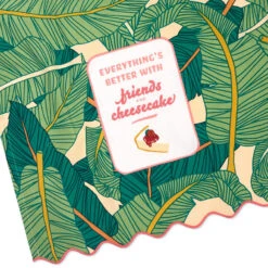 Hallmark The Golden Girls Better With Friends And Cheesecake Tea Towel, 18x26 -Hallmark Store The Golden Girls Friends and Cheesecake Dish Towel 1GOL1066 04