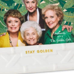 Hallmark The Golden Girls Stay Golden Ceramic Picture Frame, 4x6 -Hallmark Store The Golden Girls Stay Golden Ceramic Picture Frame 1GOL1065 04