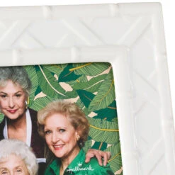 Hallmark The Golden Girls Stay Golden Ceramic Picture Frame, 4x6 -Hallmark Store The Golden Girls Stay Golden Ceramic Picture Frame 1GOL1065 05