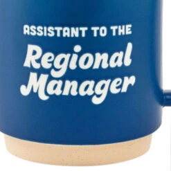 Hallmark The Office Blue And White Stacking Mugs, Set Of 2 9 Hallmark The Office Blue And White Stacking Mugs, Set Of 2 -Hallmark Store The Office Blue and White Stacking Mugs 1PCL1030 03