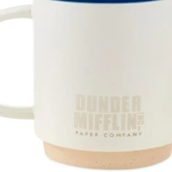 Hallmark The Office Blue And White Stacking Mugs, Set Of 2 10 Hallmark The Office Blue And White Stacking Mugs, Set Of 2 -Hallmark Store The Office Blue and White Stacking Mugs 1PCL1030 04