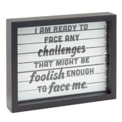 Hallmark The Office Dwight Schrute Behind Blinds Wall Decor