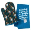 Hallmark The Office Kevin's Chili Oven Mitt And Tea Towel, Set Of 2