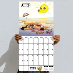 Time Factory This Is Fine Cartoons Funny 2026 Wall Calendar -Hallmark Store This Is Fine Cartoons Funny 2026 Wall Calendar 261145 03