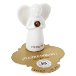 Hallmark Tiger Eye Angel Of Strength Mini Angel Figurine, 2" -Hallmark Store Tiger Eye Angel of Strength Mini Angel Figurine 1JOA2117 03