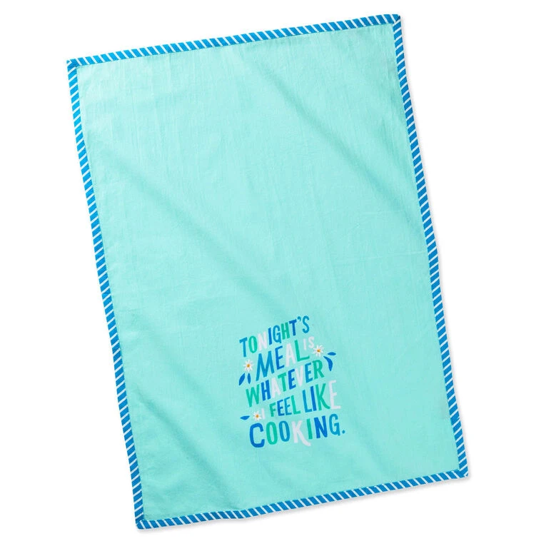 Hallmark Tonight's Meal Tea Towel, 18x26 4 Hallmark Tonight's Meal Tea Towel, 18x26 - Image 2