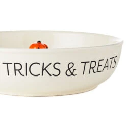Hallmark Tricks And Treats Ceramic Serving Bowl -Hallmark Store Tricks and Treats Ceramic Serving Bowl 1MJN1593 03