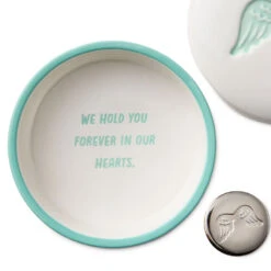 Hallmark Our Angel Bereavement Trinket Box With Token -Hallmark Store Trinket Box and Metal Token Sympathy Gift 1BBY5005 04