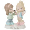 Precious Moments I Got You, Girl Figurine, 5.8" 1 Precious Moments I Got You, Girl Figurine, 5.8" -Hallmark Store Two Girls With Coffee Friendship Figurine 239020 01