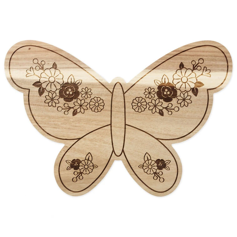 Hallmark Floral Butterfly Charcuterie Board 3 Hallmark Floral Butterfly Charcuterie Board
