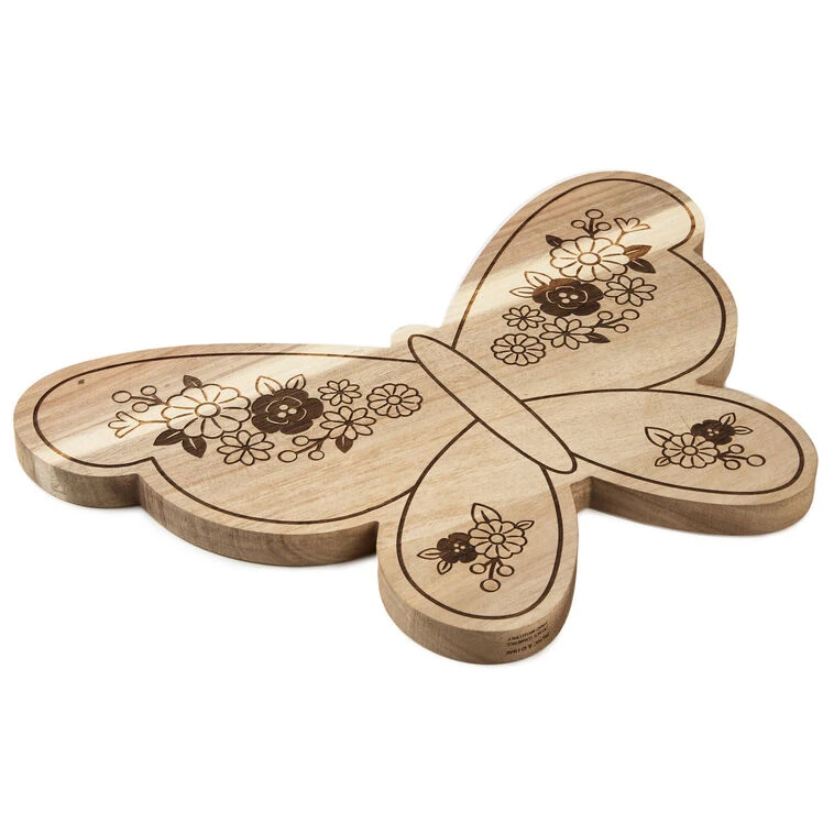 Hallmark Floral Butterfly Charcuterie Board 5 Hallmark Floral Butterfly Charcuterie Board - Image 3