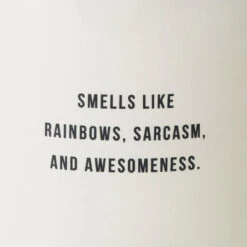 Hallmark Unicorn You Magical Bastard Scented Single-Wick Jar Candle, 7 Oz. -Hallmark Store Unicorn in Chair CitrusScented Jar Candle 1FCD1017 05