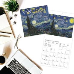 Graphique 2026 Van Gogh 16-Month Calendar -Hallmark Store Van Gogh Artwork 2026 Monthly Wall Calendar 9781664844933 04
