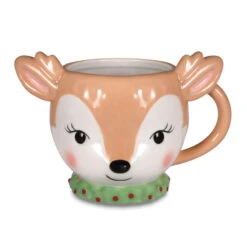 Hallmark Sculpted Reindeer Mug, 15.9 Oz.